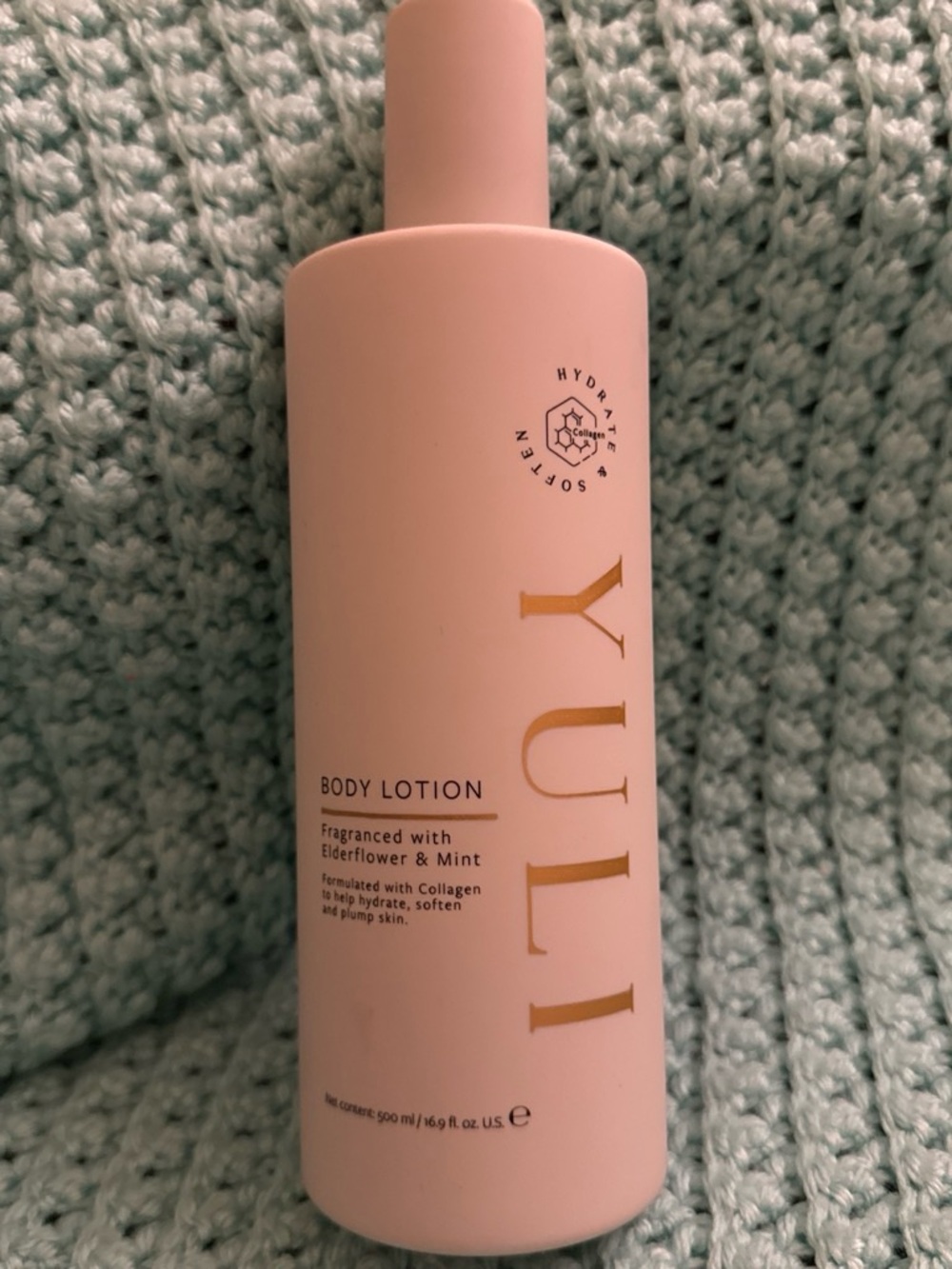 Elderflower & Mint Hydrating Body Lotion — Pink
